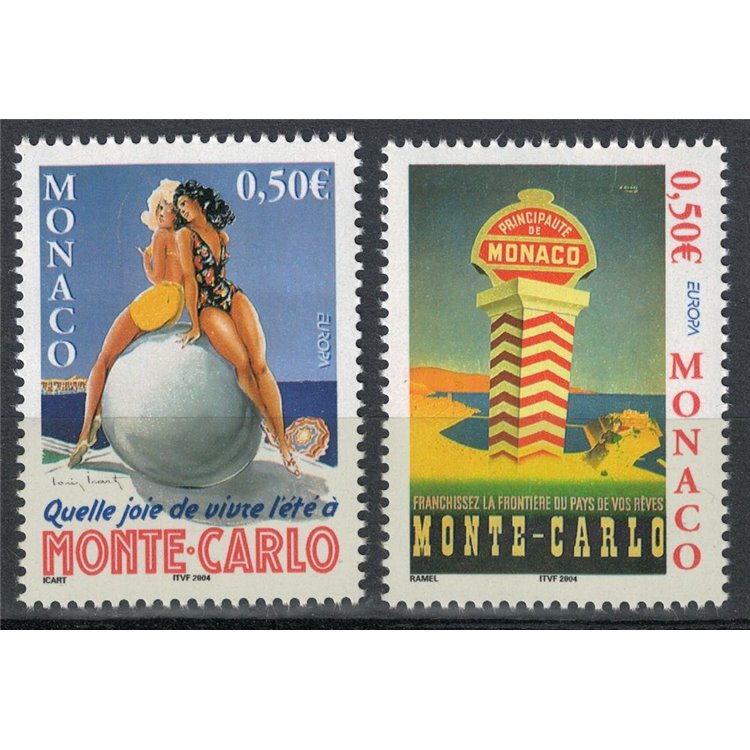 MONACO 2004 Europa 2v MNH**