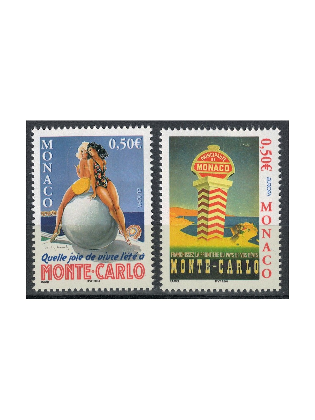 MONACO 2004 Europa 2v MNH**