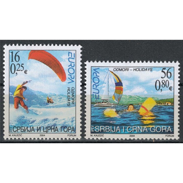 SERBIA 2004 Europa 2v MNH**