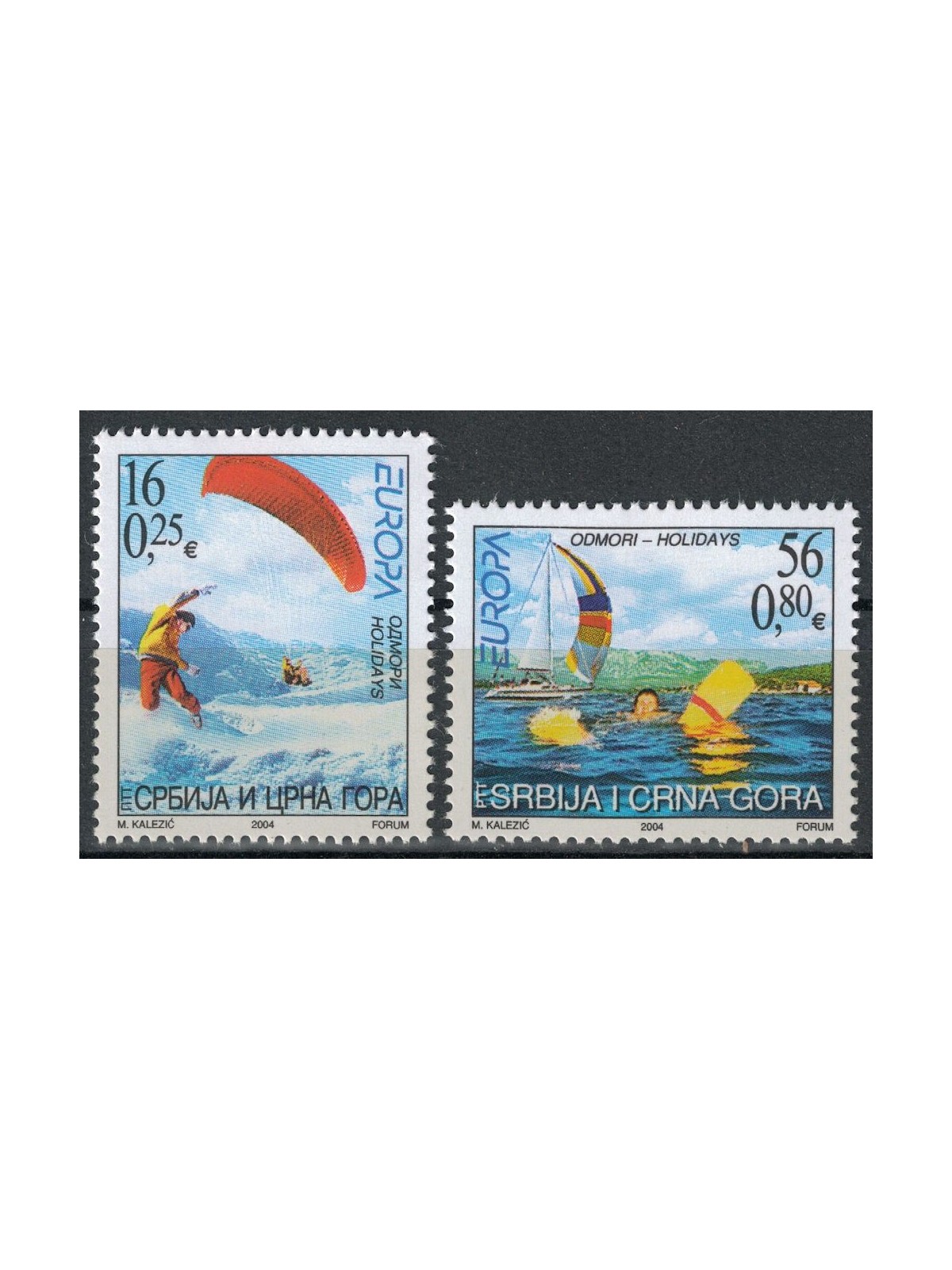 SERBIA 2004 Europe 2v MNH**