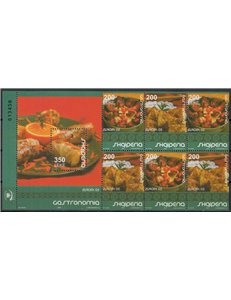 ALBANIA 2005 Europe (from booklet) 7v MNH**