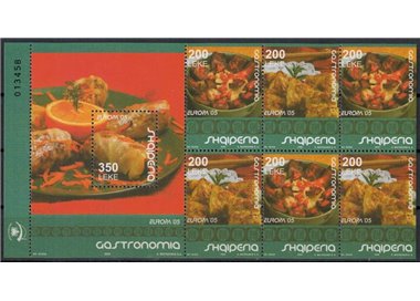 ALBANIA 2005 Europe (from booklet) 7v MNH**