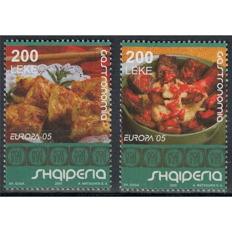 ALBANIA 2005 Europa 2v MNH**