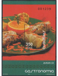 ALBANIA 2005 Europe s/s MNH**