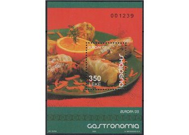 ALBANIA 2005 Europe s/s MNH**