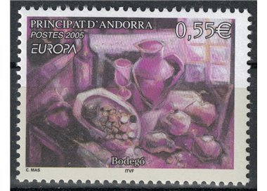 ANDORRA FRANCESE 2005 Europa MNH**
