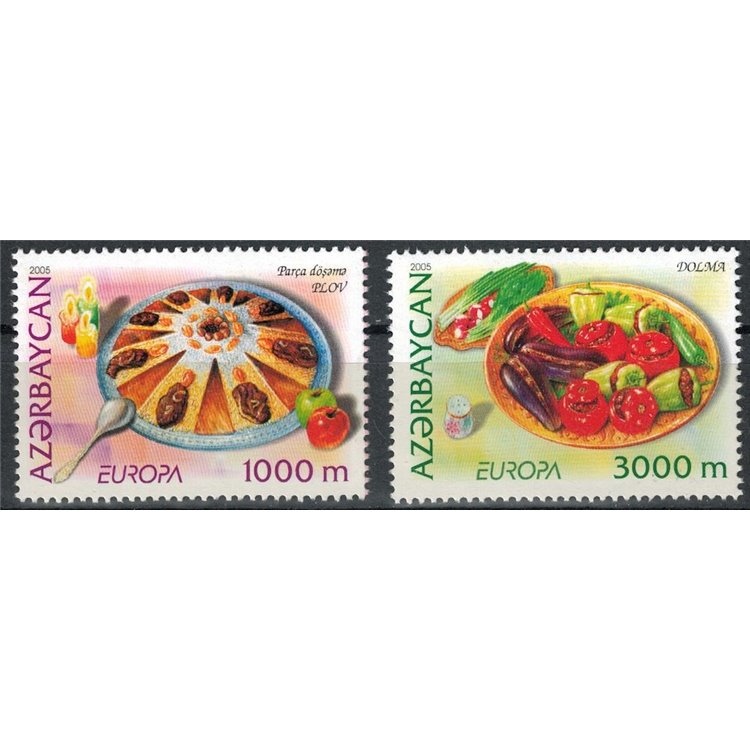 AZERBAIJAN 2005 Europe 2v MNH**