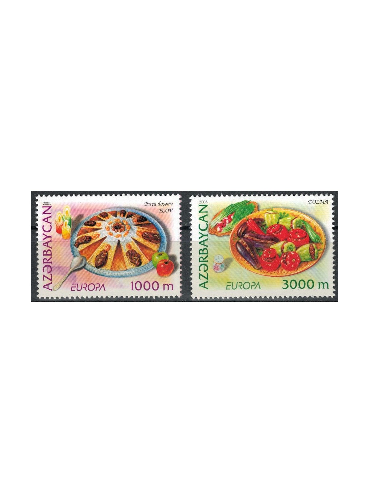 AZERBAIJAN 2005 Europe 2v MNH**
