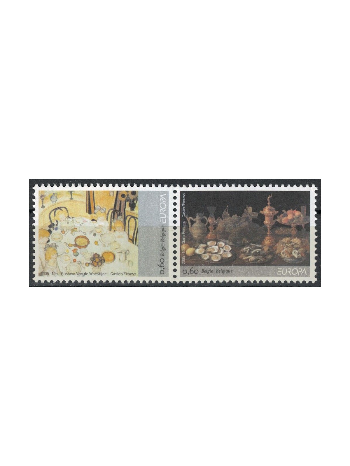 BELGIUM 2005 Europe 2v MNH**