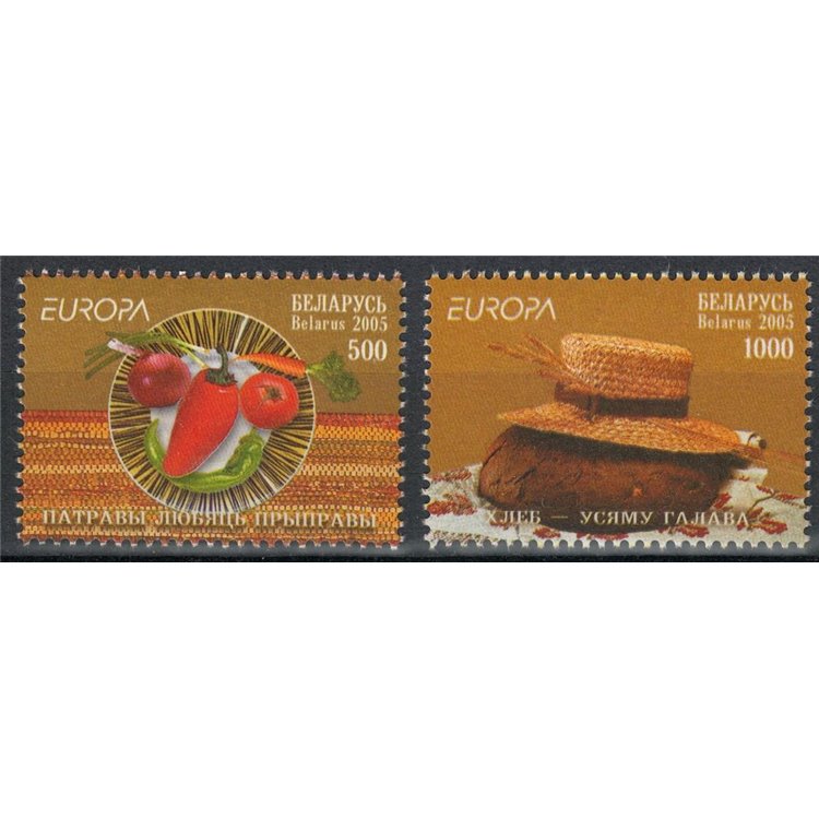 BIELORUSSIA 2005 Europa 2v MNH**