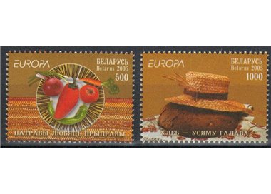 BIELORUSSIA 2005 Europa 2v MNH**