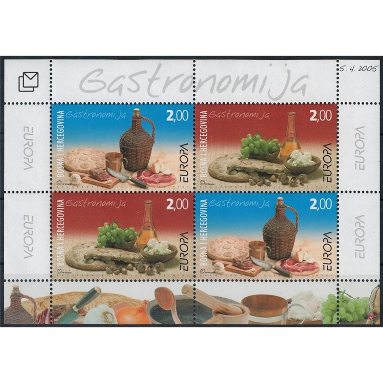 BOSNIA CROATA 2005 Europa BF MNH**