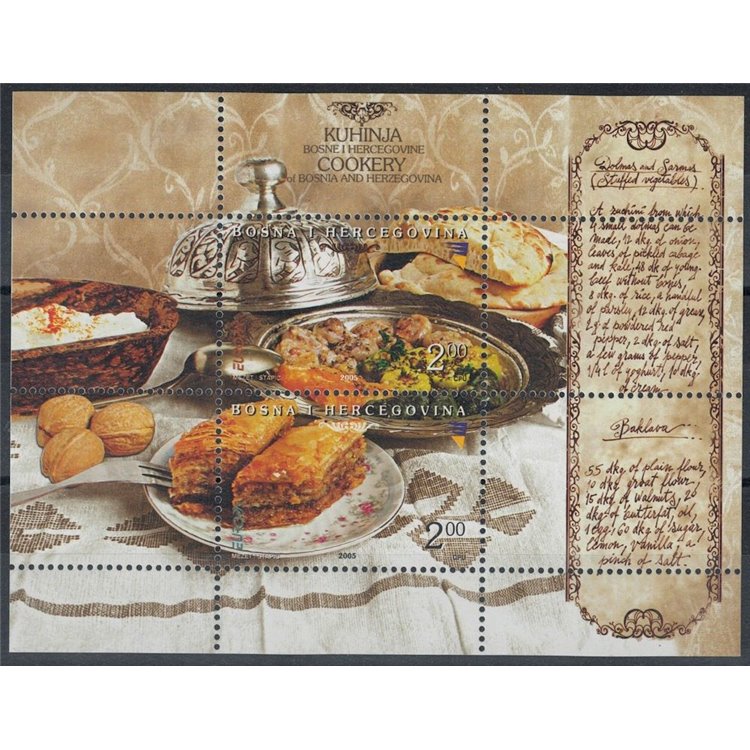 BOSNIA HERZEGOVINA 2005 Europe s/s MNH**