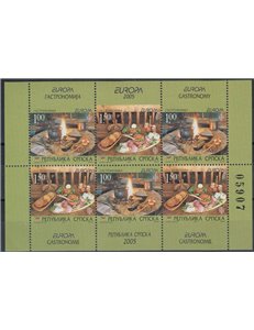 BOSNIA SERBA 2005 Europa (da LB) 6v MNH**