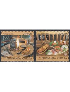 BOSNIA SERBA 2005 Europa 2v MNH**