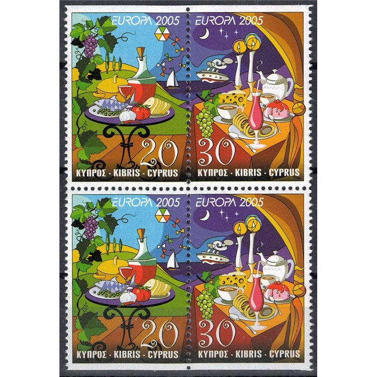 CIPRO 2005 Europa (da LB) 4v MNH**
