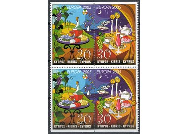 CIPRO 2005 Europa (da LB) 4v MNH**