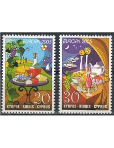 CIPRO 2005 Europa 2v MNH**
