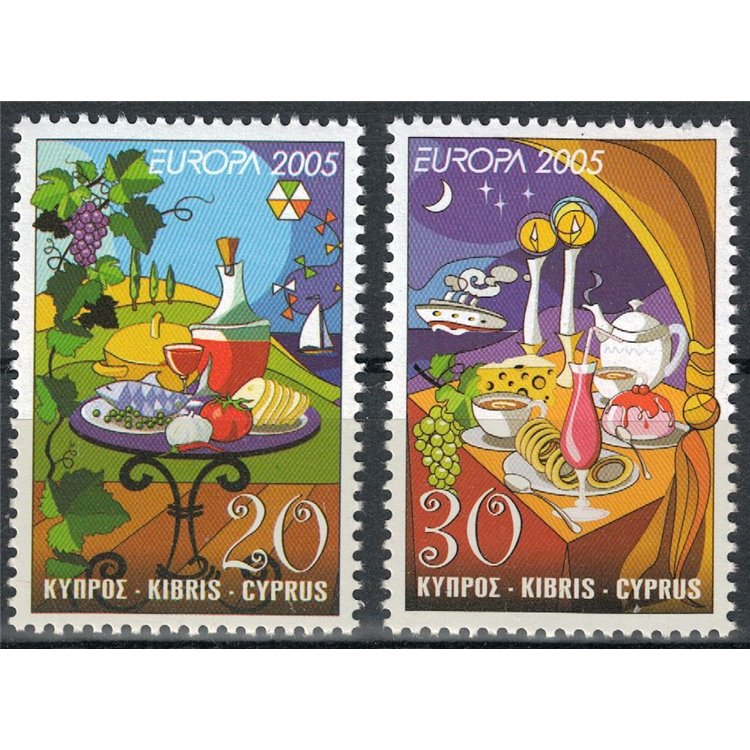 CIPRO 2005 Europa 2v MNH**