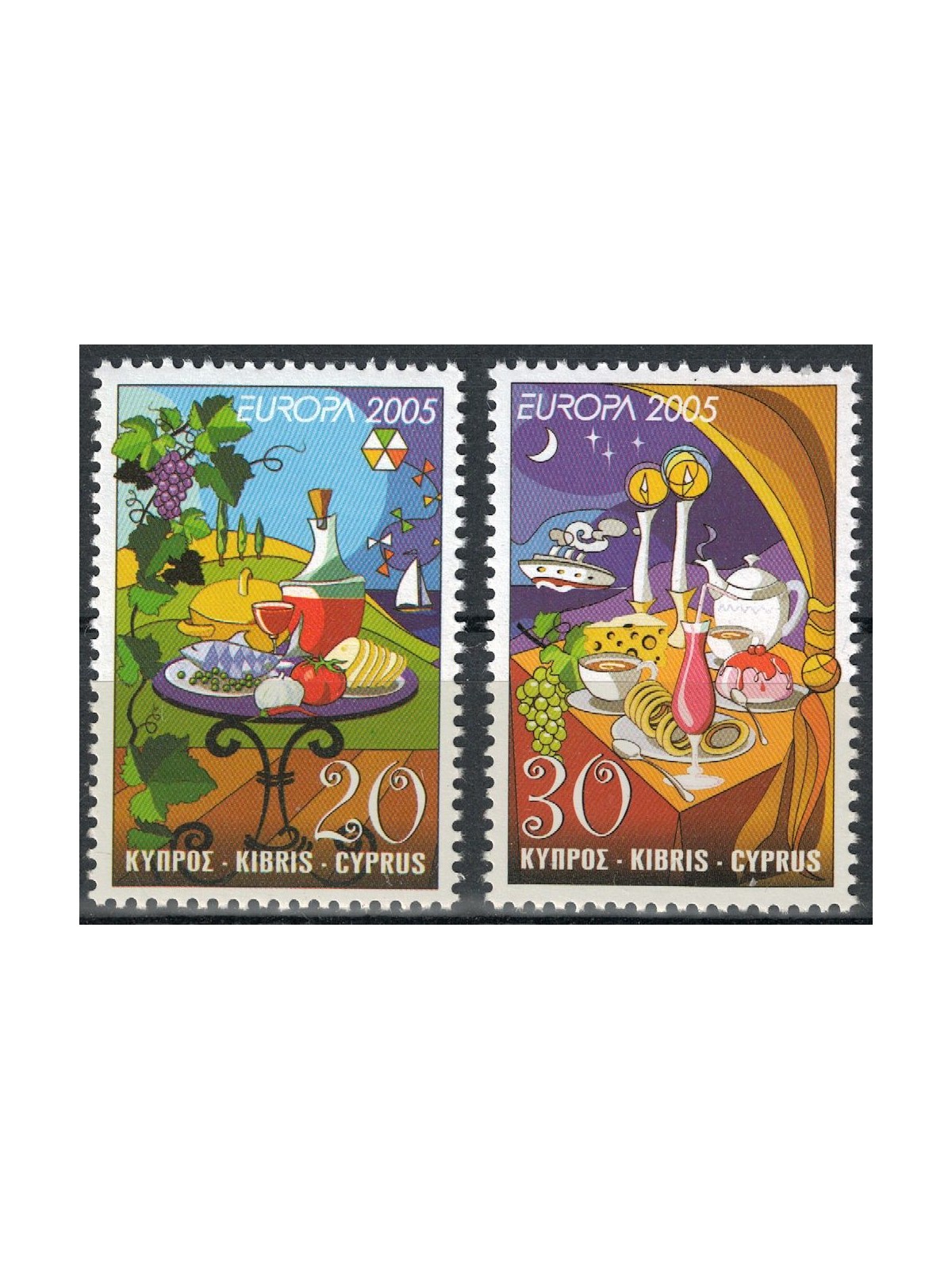 CYPRUS 2005 Europe 2v MNH**
