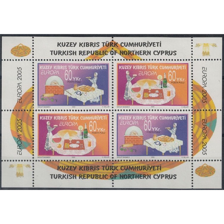 NORTHERN CYPRUS 2005 Europe s/s MNH**