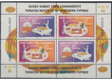 NORTHERN CYPRUS 2005 Europe s/s MNH**