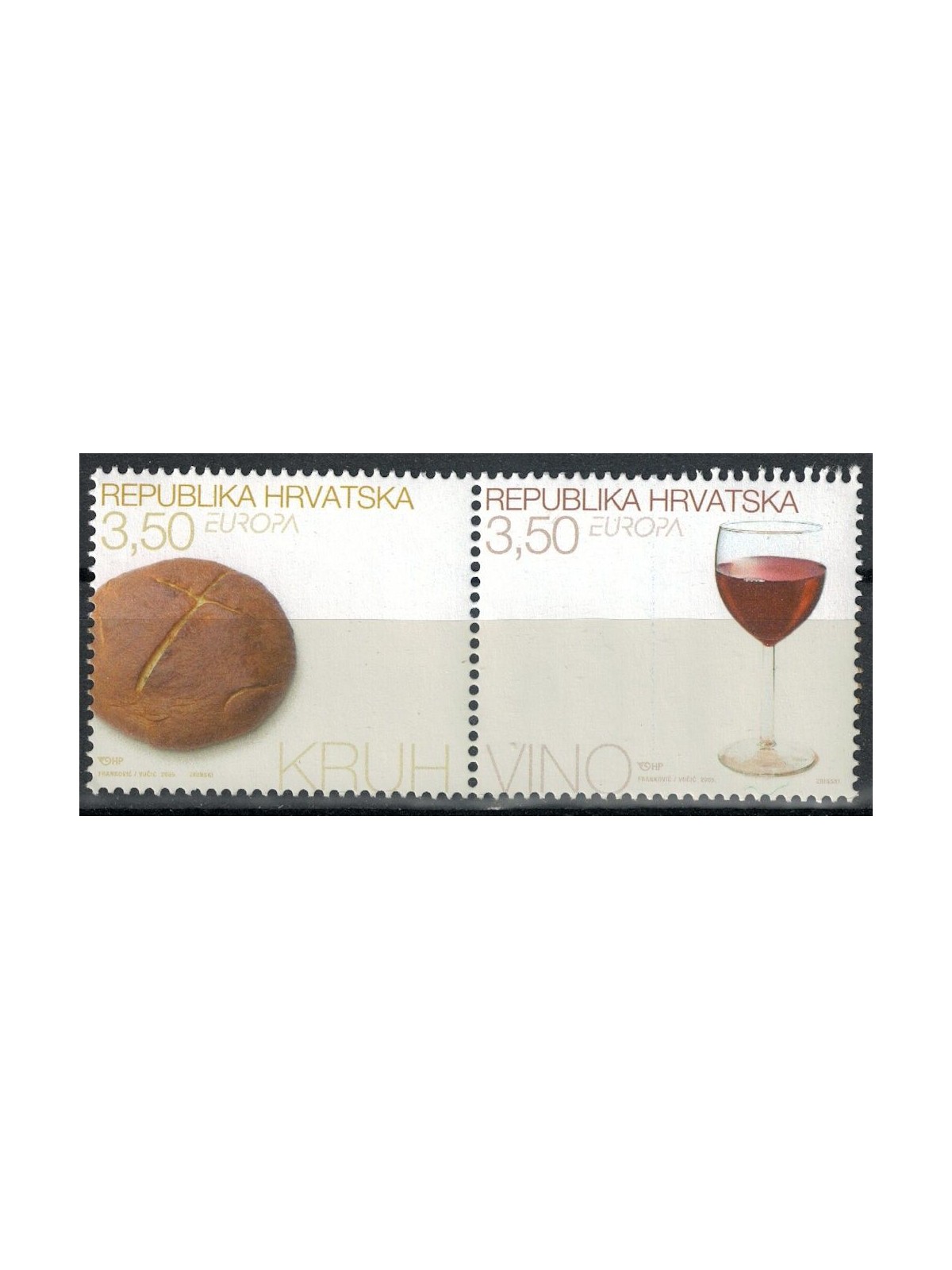 CROATIA 2005 Europe 2v MNH**