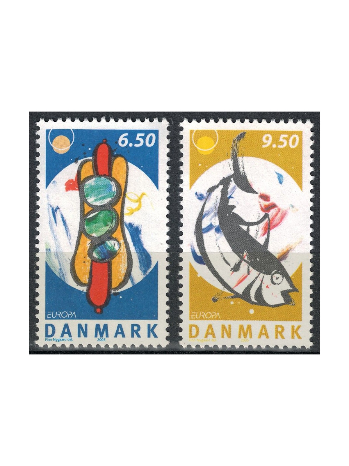 DENMARK 2005 Europe 2v MNH**
