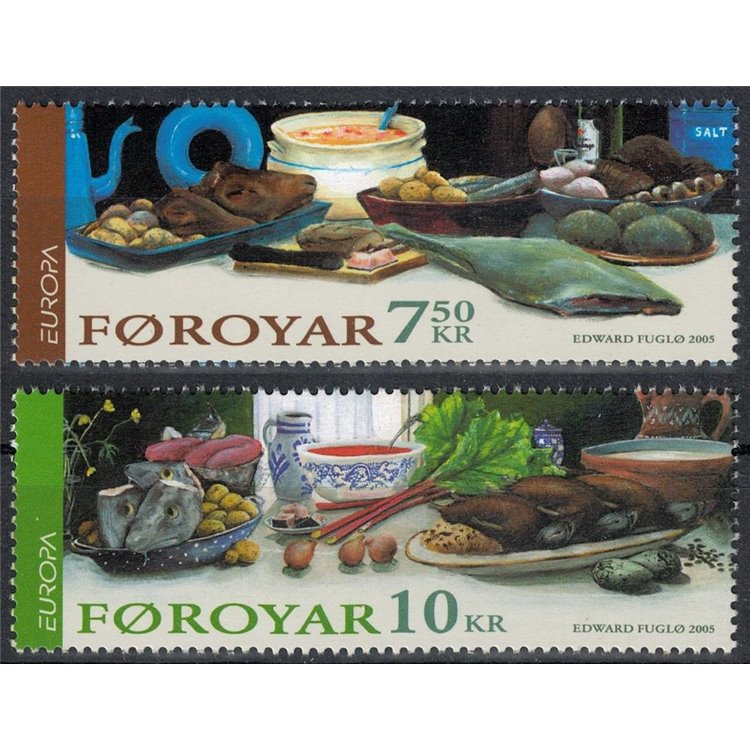 FAEROER 2005 Europa 2v MNH**