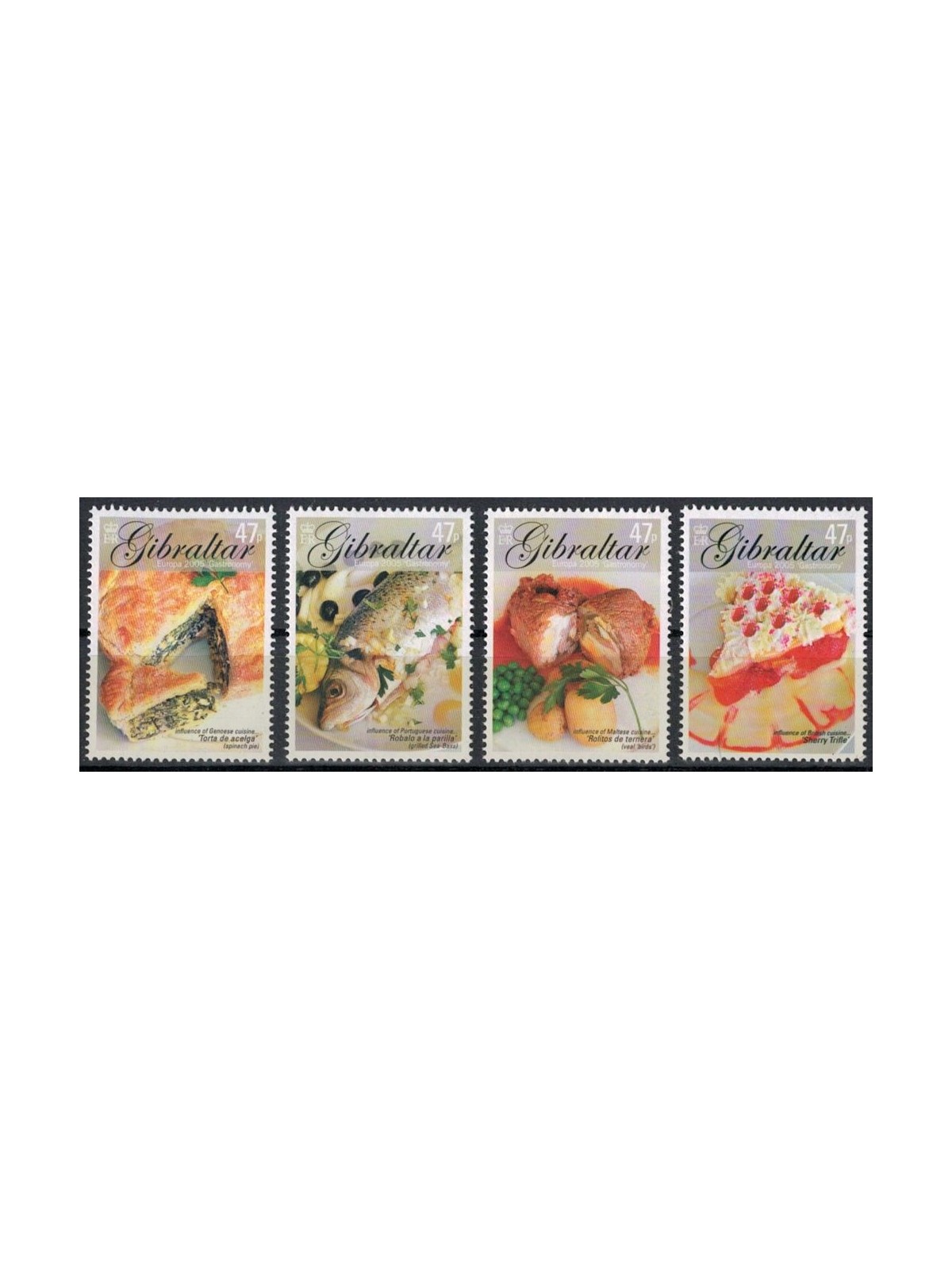 GIBRALTAR 2005 Europe 4v MNH**