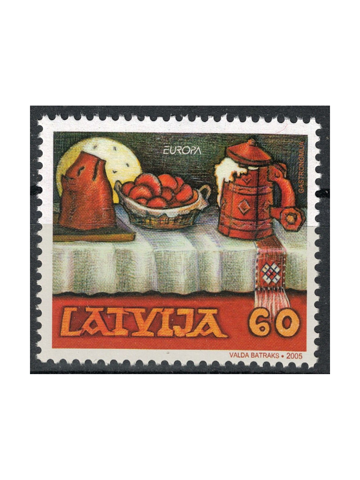 LETTONIA 2005 Europa MNH**