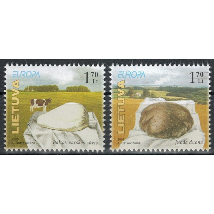 LITHUANIA 2005 Europe 2v MNH**