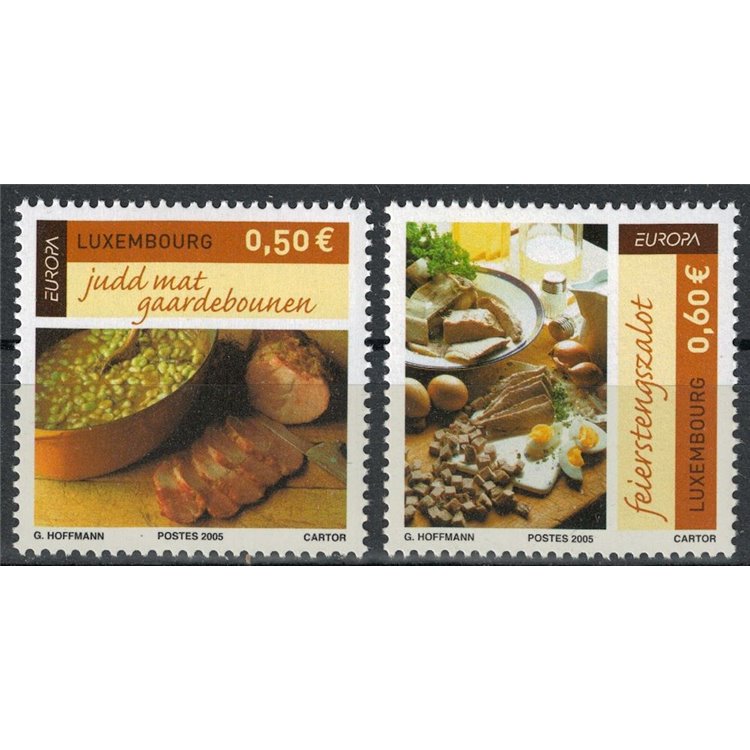 LUXEMBOURG 2005 Europe 2v MNH**