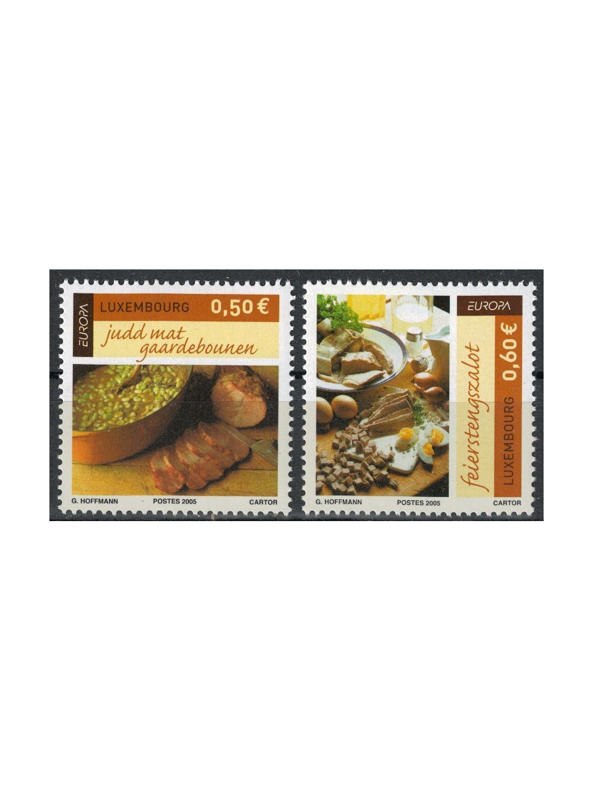LUXEMBOURG 2005 Europe 2v MNH**