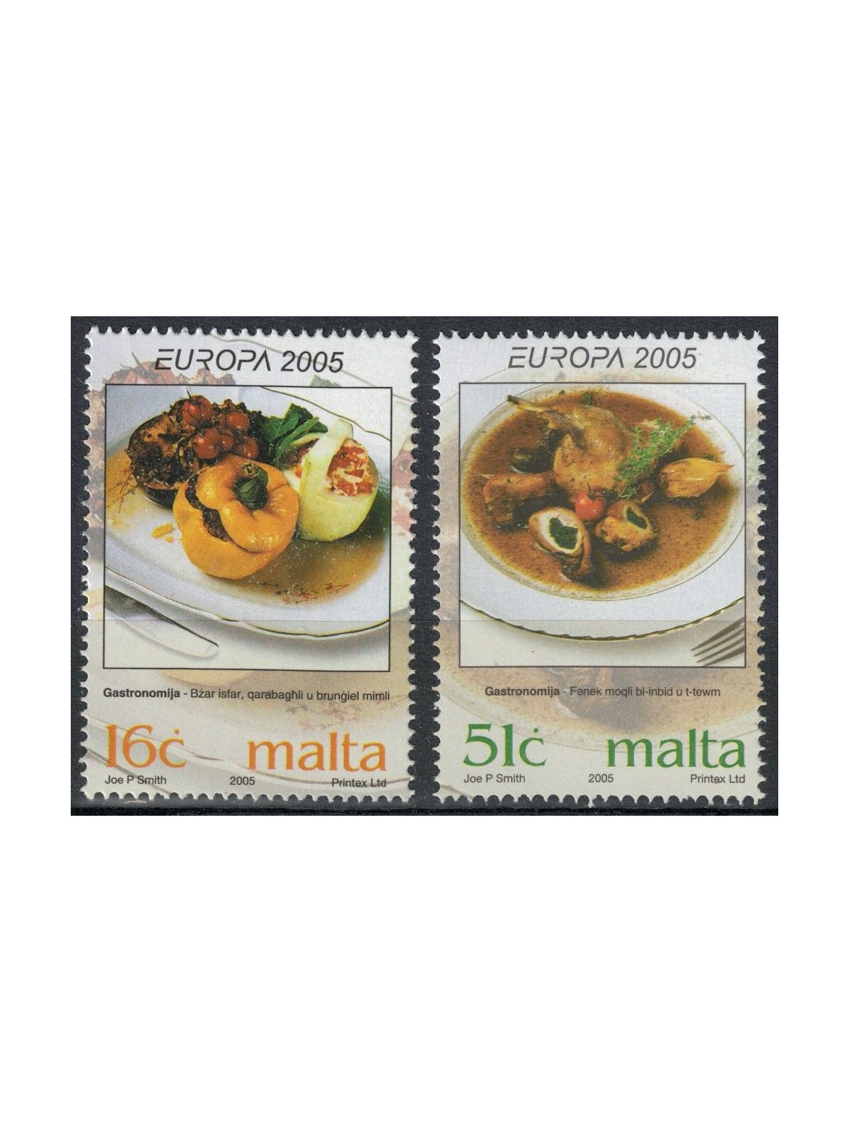 MALTA 2005 Europe 2v MNH**