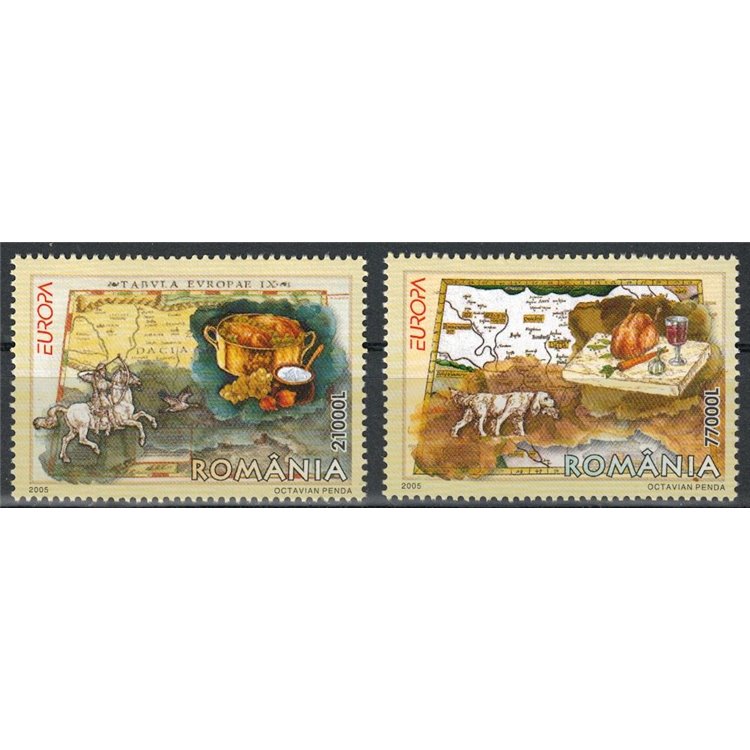 ROMANIA 2005 Europe 2v MNH**