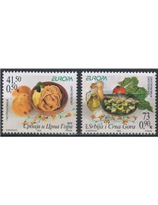 SERBIA 2005 Europe 2v MNH**
