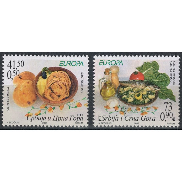 SERBIA 2005 Europa 2v MNH**