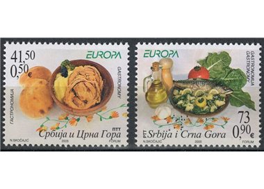 SERBIA 2005 Europe 2v MNH**