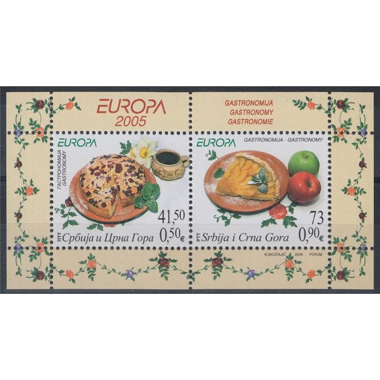 SERBIA 2005 Europe s/s MNH**