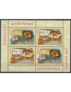ROMANIA 2005 Europe s/s MNH**