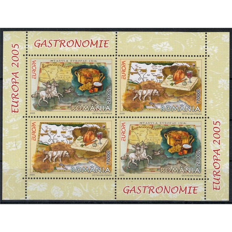 ROMANIA 2005 Europa BF MNH**
