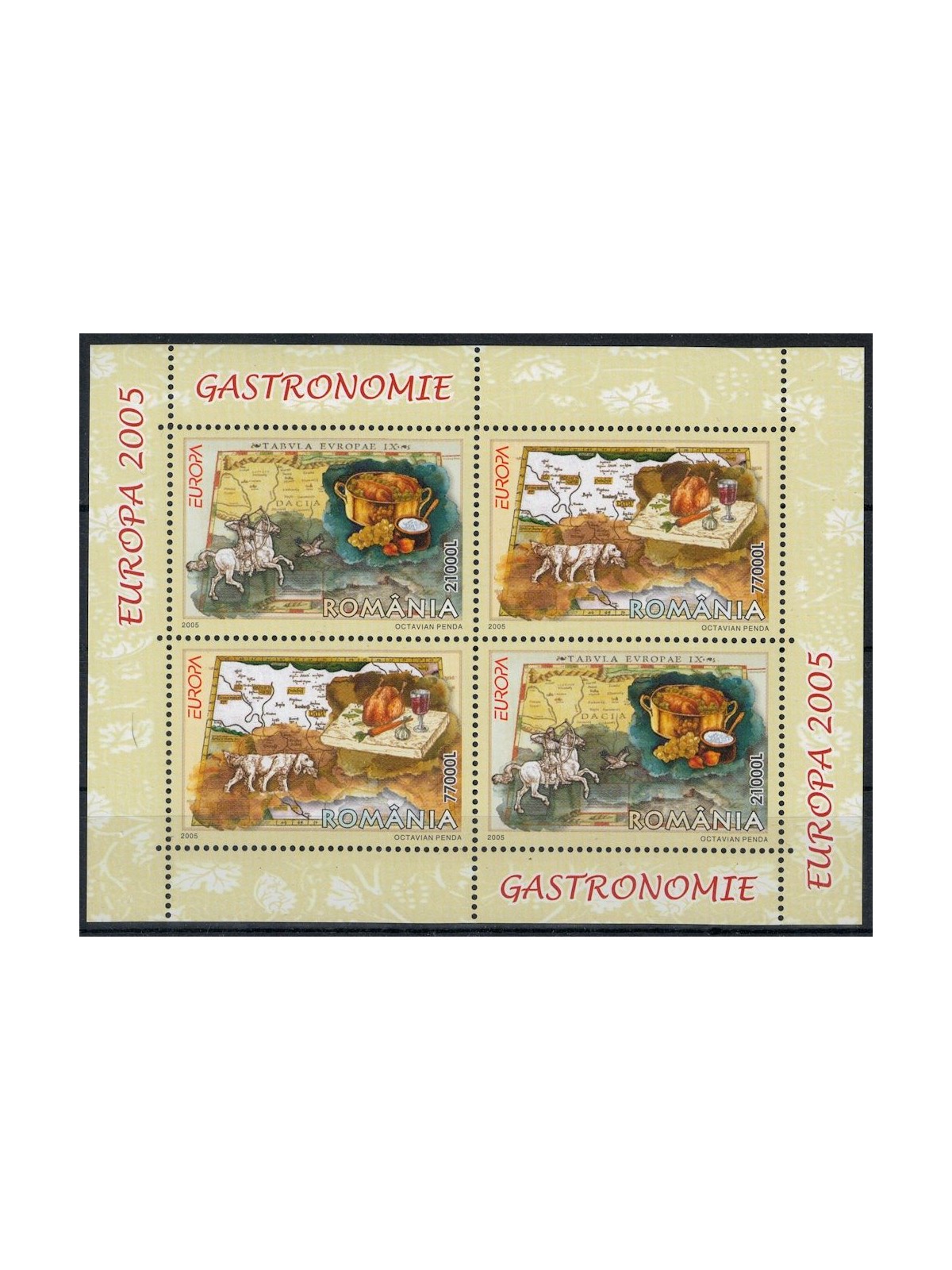 ROMANIA 2005 Europe s/s MNH**