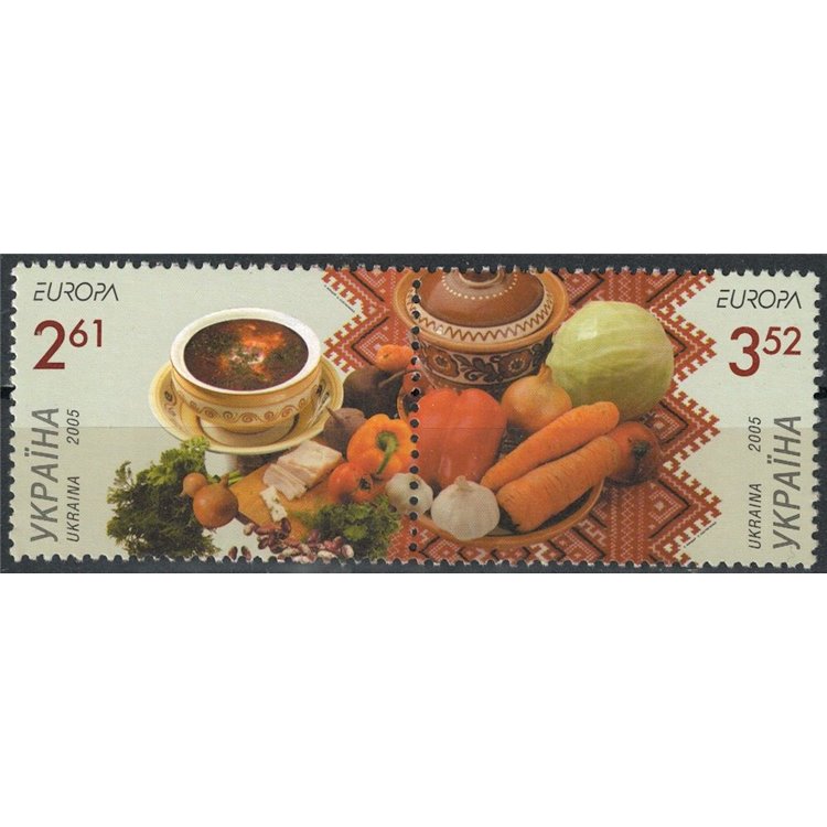 UCRAINA 2005 Europa 2v MNH**