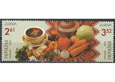 UCRAINA 2005 Europa 2v MNH**