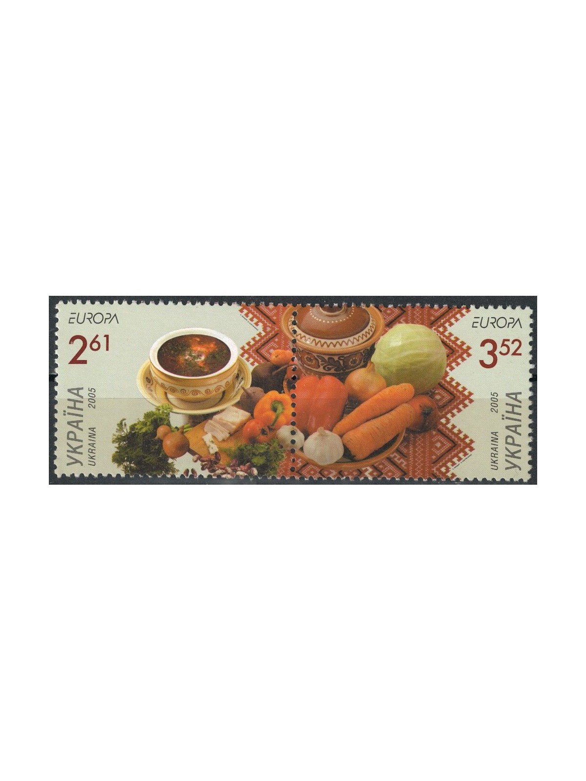UCRAINA 2005 Europa 2v MNH**