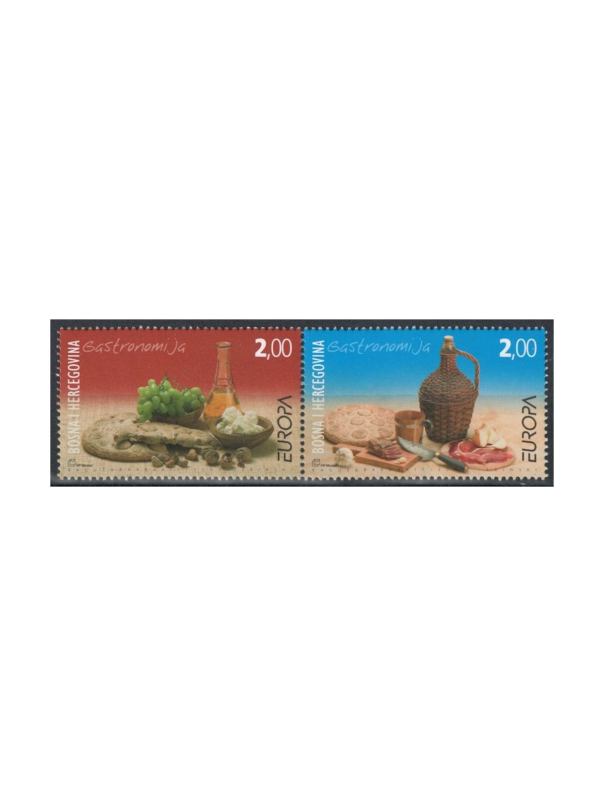 CROATIAN BOSNIA 2005 Europe 2v MNH**
