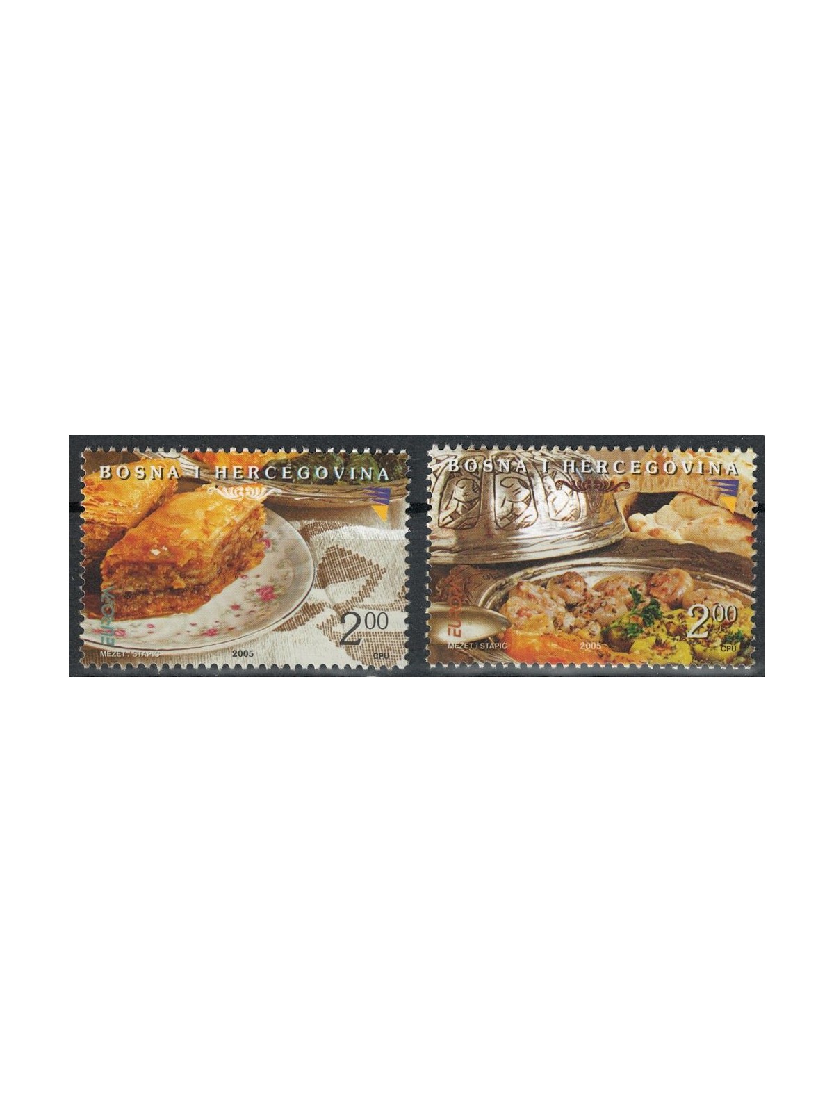 BOSNIA AND HERZEGOVINA 2005 Europe 2v MNH**