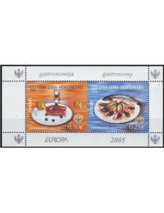 MONTENEGRO 2005 Europa (da LB) BF MNH**
