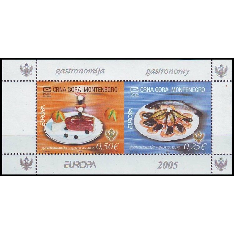 MONTENEGRO 2005 Europa (da LB) BF MNH**